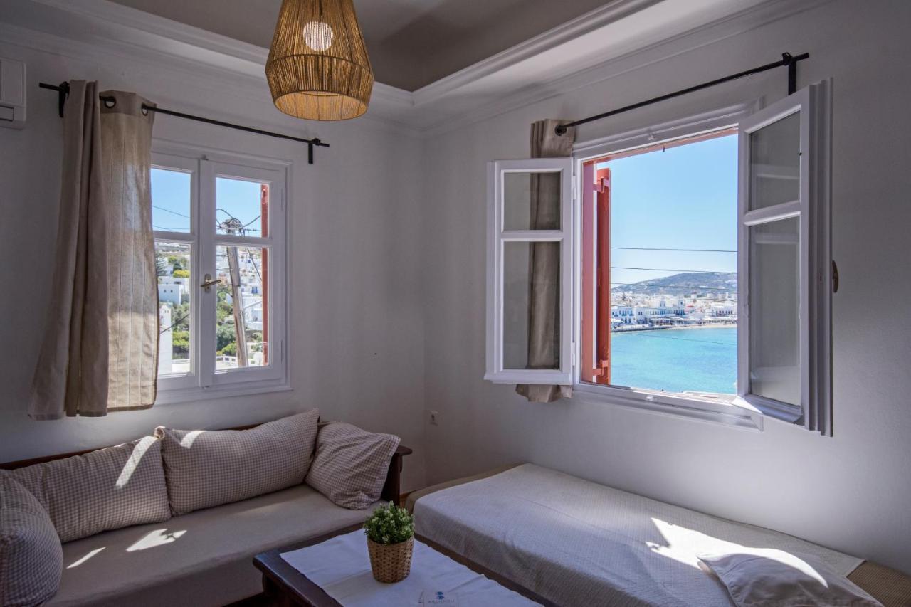 Arodou Studio And Apartment Mykonos Town الغرفة الصورة